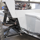 Rear suspension detail.